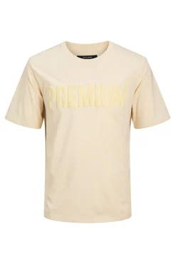 Jack & Jones Camiseta básica Premium Beige New