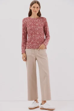 Cortefiel Camiseta caja botones Multicolor Discount