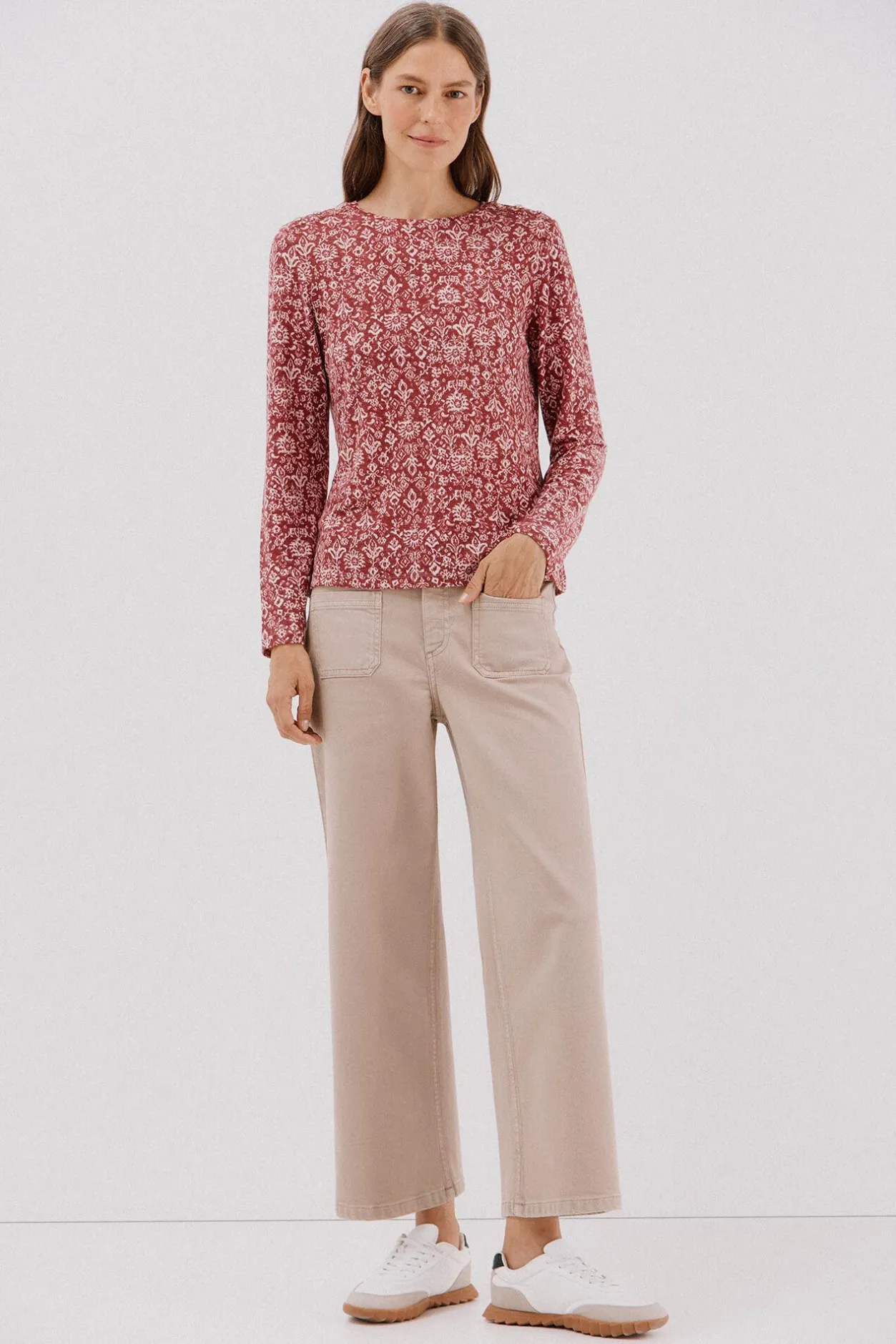 Cortefiel Camiseta caja botones Multicolor Discount