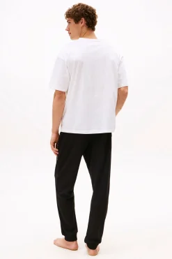 Tommy Jeans Camiseta con logo print blanco Sale