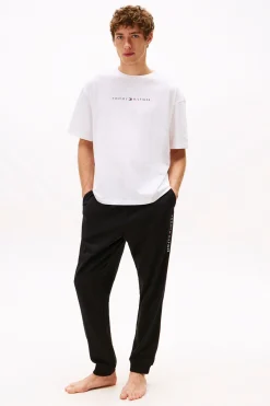 Tommy Jeans Camiseta con logo print blanco Sale