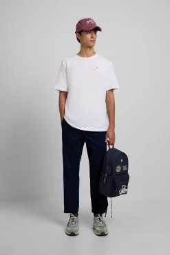 Silbon Camiseta círculo etnico Blanco