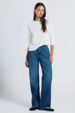 Springfield Camiseta cuello lurex estampado Online