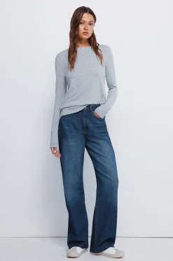 Springfield Camiseta cuello tachas gris Hot