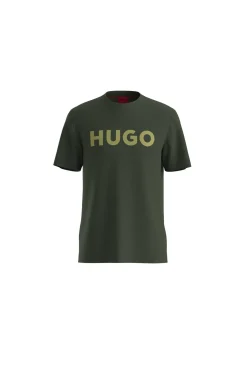 HUGO Camiseta de manga corta Verde Hot