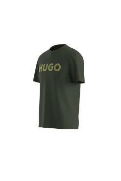 HUGO Camiseta de manga corta Verde Hot