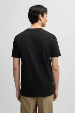 HUGO Camiseta de manga corta Gris oscuro Clearance