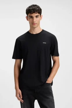 HUGO Camiseta de manga corta Negro New