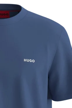 HUGO Camiseta de manga corta Azul Hot