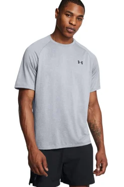 Under Armour Camiseta de manga corta de hombre gris Best