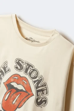 Springfield Kids Camiseta de manga larga Rolling Stones niño estampado Clearance