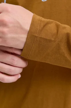 Jack & Jones Camiseta de manga studio marr&oacute;n Best