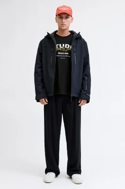 Jack & Jones Camiseta de manga studio negro Online