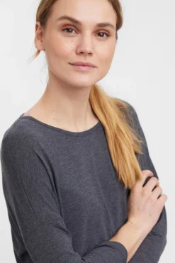 Vero Moda Camiseta de punto Negro Hot