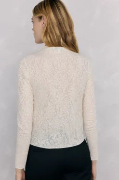 Pedro del Hierro Camiseta devoré frunce Crudo Clearance