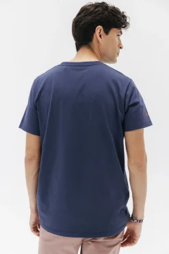 elPulpo Camiseta vintage bar Azul marino Best