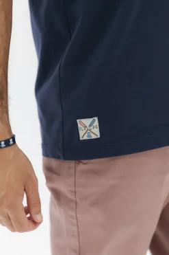 elPulpo Camiseta vintage bar Azul marino Best