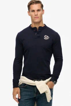 Superdry Camiseta entallada azul Sale