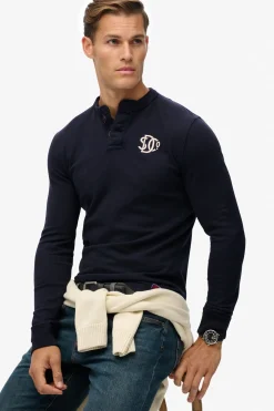 Superdry Camiseta entallada azul Sale