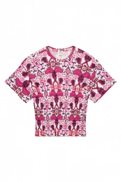 Slowlove Camiseta estampada nido abeja Multicolor Best