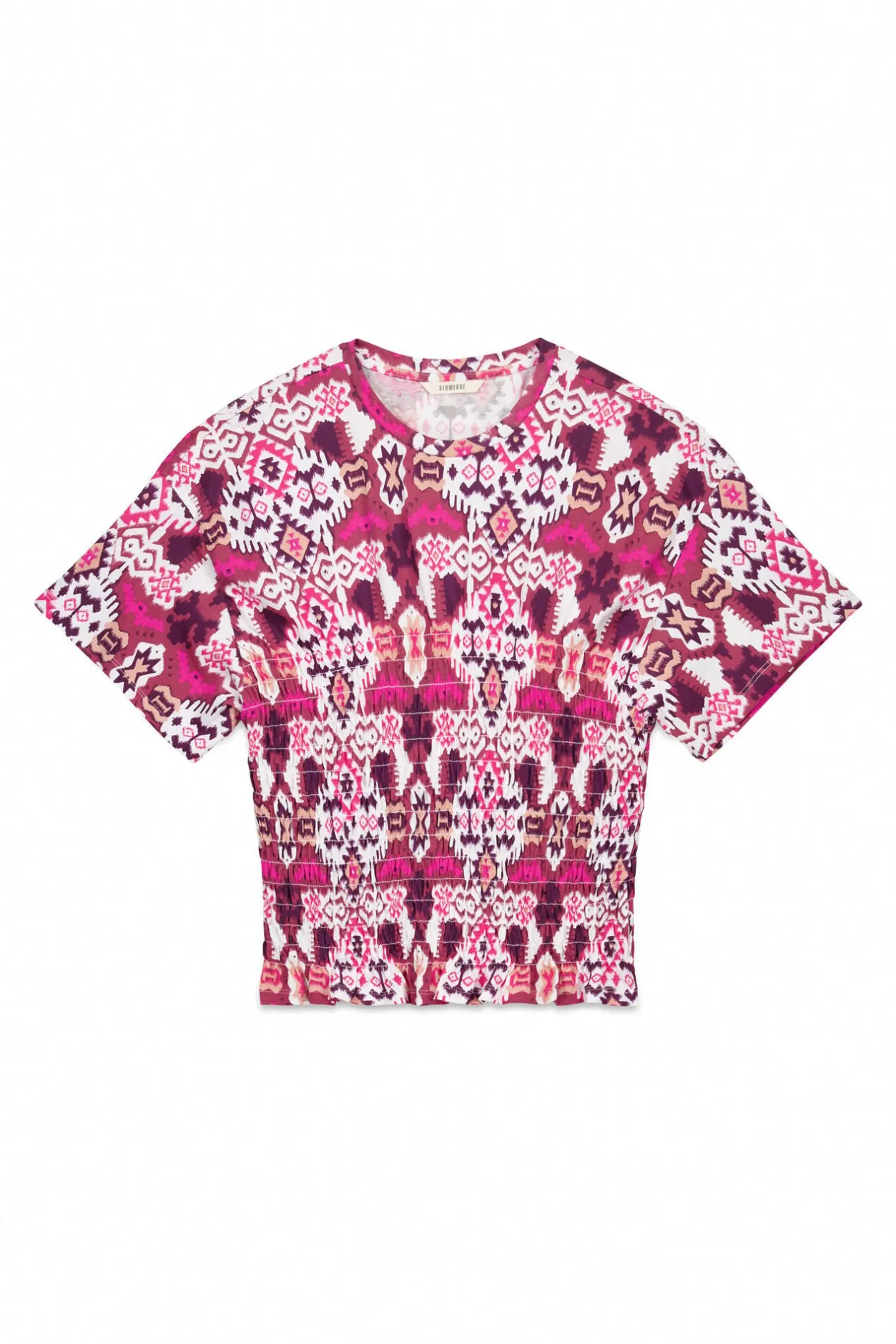 Slowlove Camiseta estampada nido abeja Multicolor Best