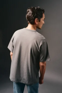 OOTO Camiseta gráfica lavada Gris New