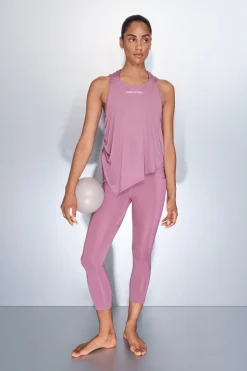 Dash and Stars Camiseta halter asimétrica rosa Discount