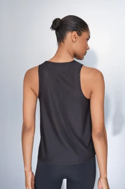 Dash and Stars Camiseta halter negro Outlet