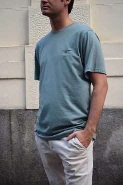 Cloking Camiseta Lavada Burdeos Fooders Verde oscuro Hot