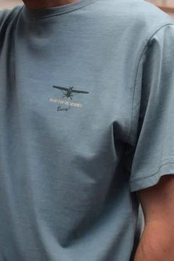 Cloking Camiseta Lavada Burdeos Fooders Verde oscuro Hot