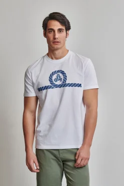 Amarras Camiseta Leeward Blanco Sale