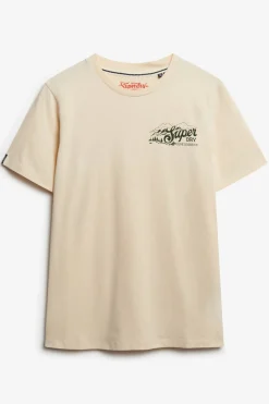 Superdry Camiseta Lo-fi outdoors relaxed beige Online