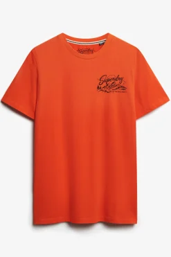 Superdry Camiseta Lo-fi outdoors relaxed naranja Best