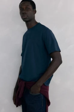 Pedro del Hierro Camiseta logo Azul Online