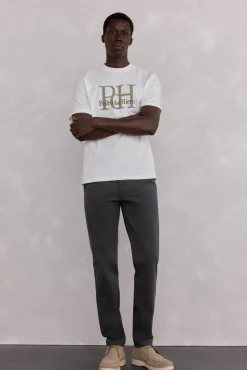Pedro del Hierro Camiseta logo Blanco Hot
