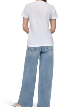 DKNY Camiseta logo blanco