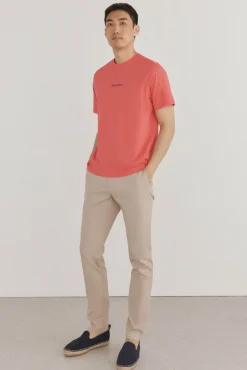Pedro del Hierro Camiseta logo posicional Rojo Best