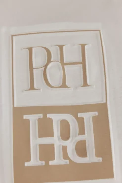 Pedro del Hierro Camiseta logo relieve Blanco Sale