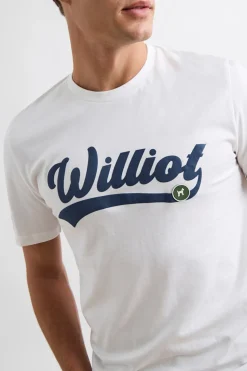 Williot Camiseta Logo Vintage Blanco Discount