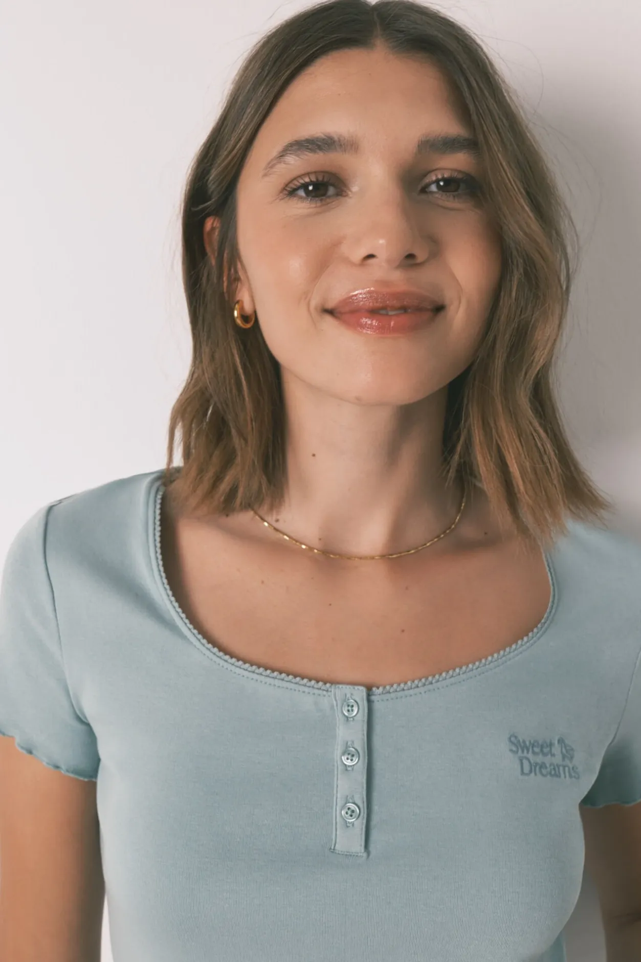 Women'secret Camiseta manga corta algodón verde Discount