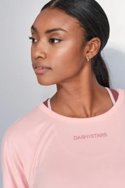 Dash and Stars Camiseta manga corta boxy naranja rojo Clearance