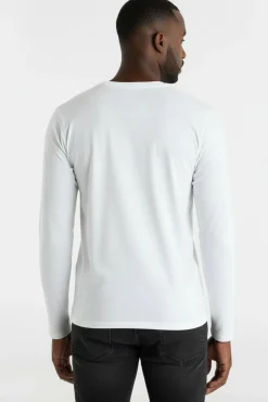 Lois Camiseta Manga Larga blanco Clearance