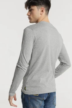 Lois Camiseta Manga Larga gris Best