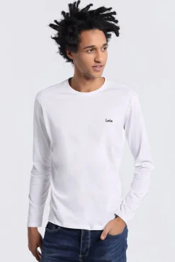 Lois Camiseta Manga Larga blanco Discount