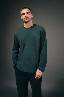 OOTO Camiseta manga larga Verde oscuro