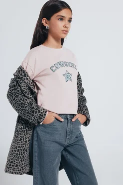 Springfield Kids Camiseta manga larga cowgirl niña rosa