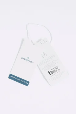 Springfield Camiseta manga larga doble melange rosa Sale