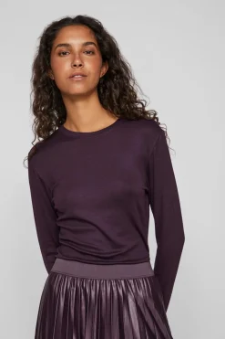 Vila Camiseta manga larga térmica Morado