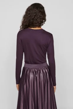 Vila Camiseta manga larga térmica Morado