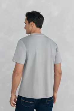 Pedro del Hierro Camiseta mercerizada Gris